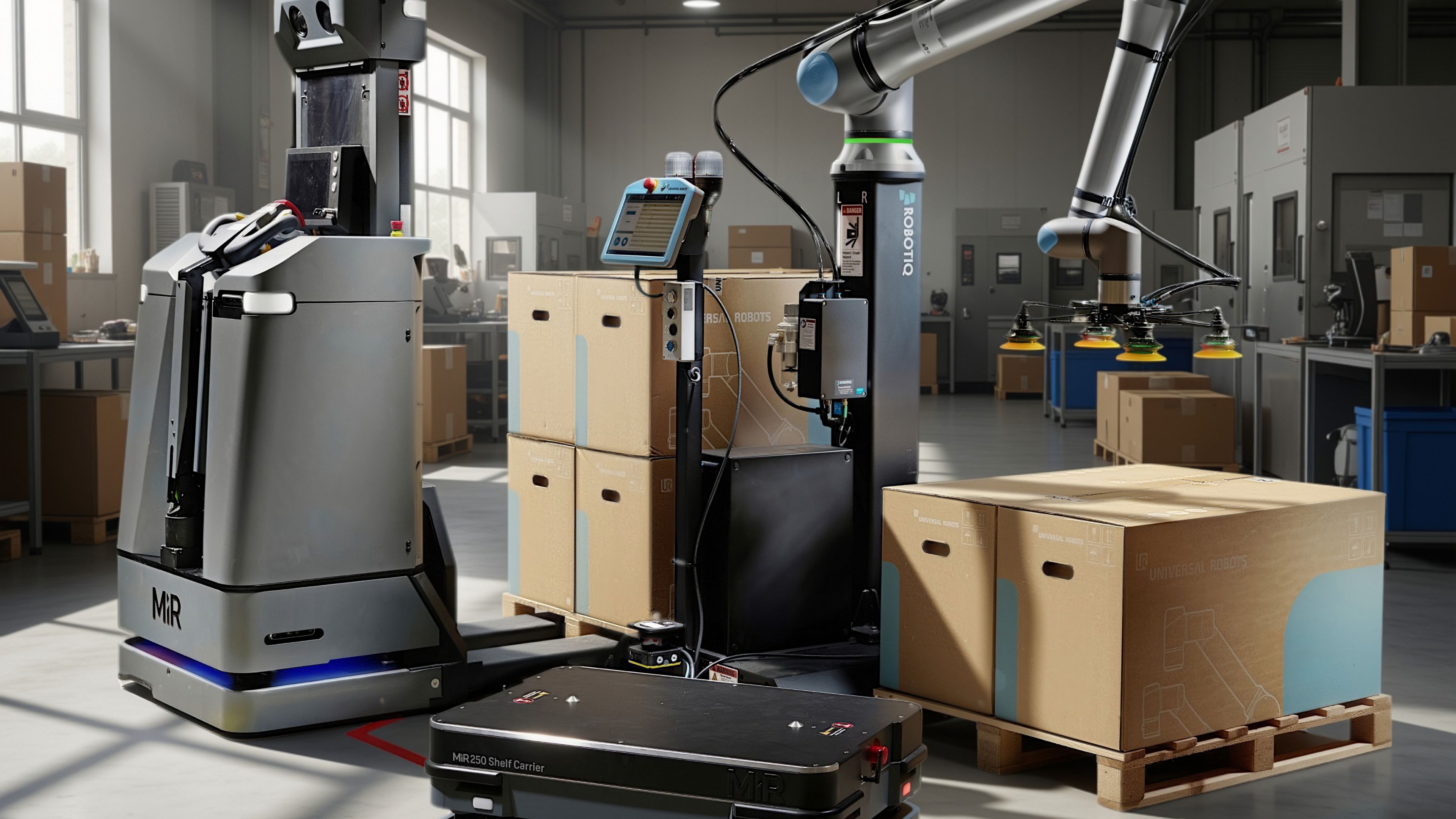MiR and Universal Robots, Teradyne Portfolio