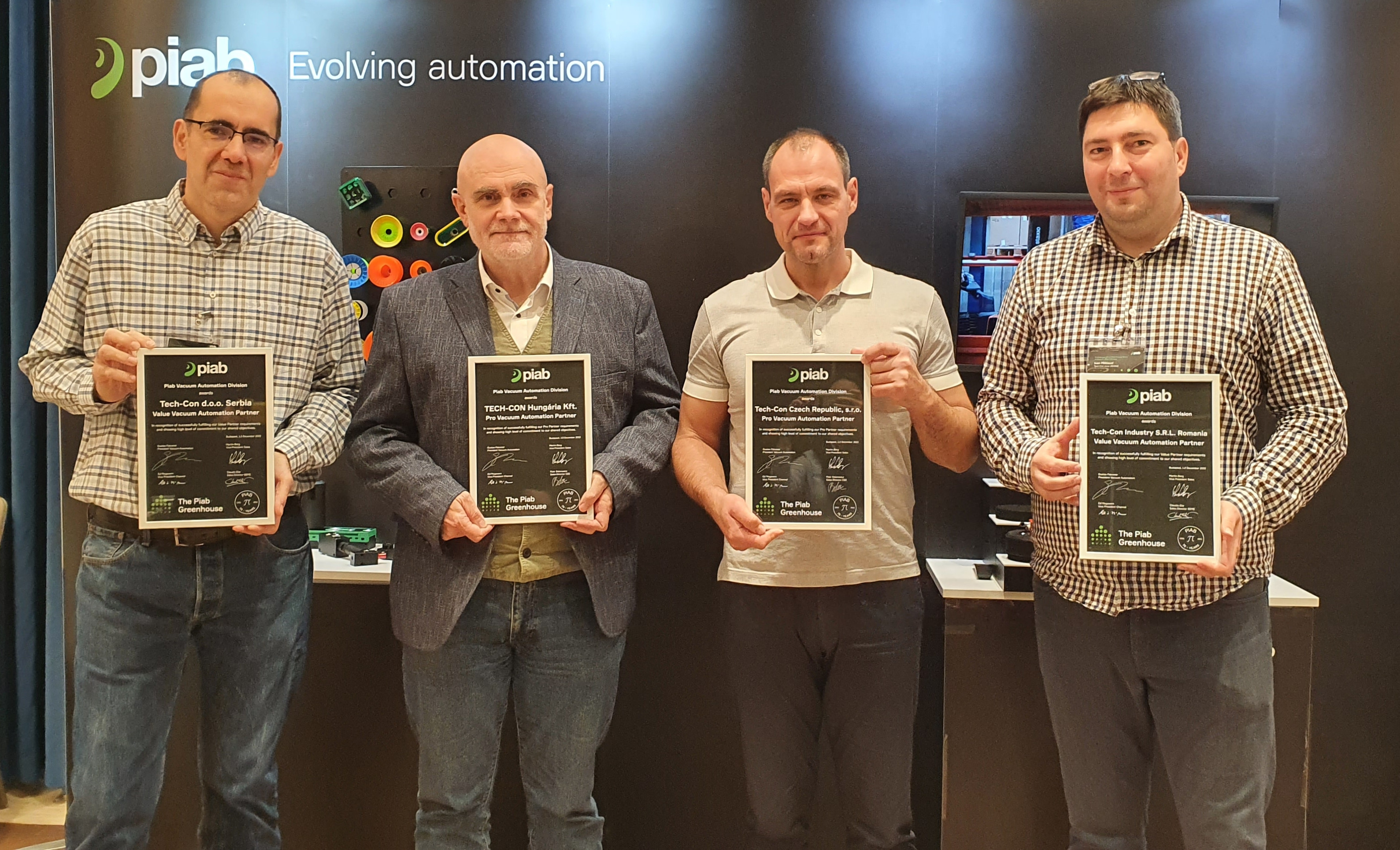 Tech-Con is Pro Vacuum Automation Partner of piab in Central Eastern Europe